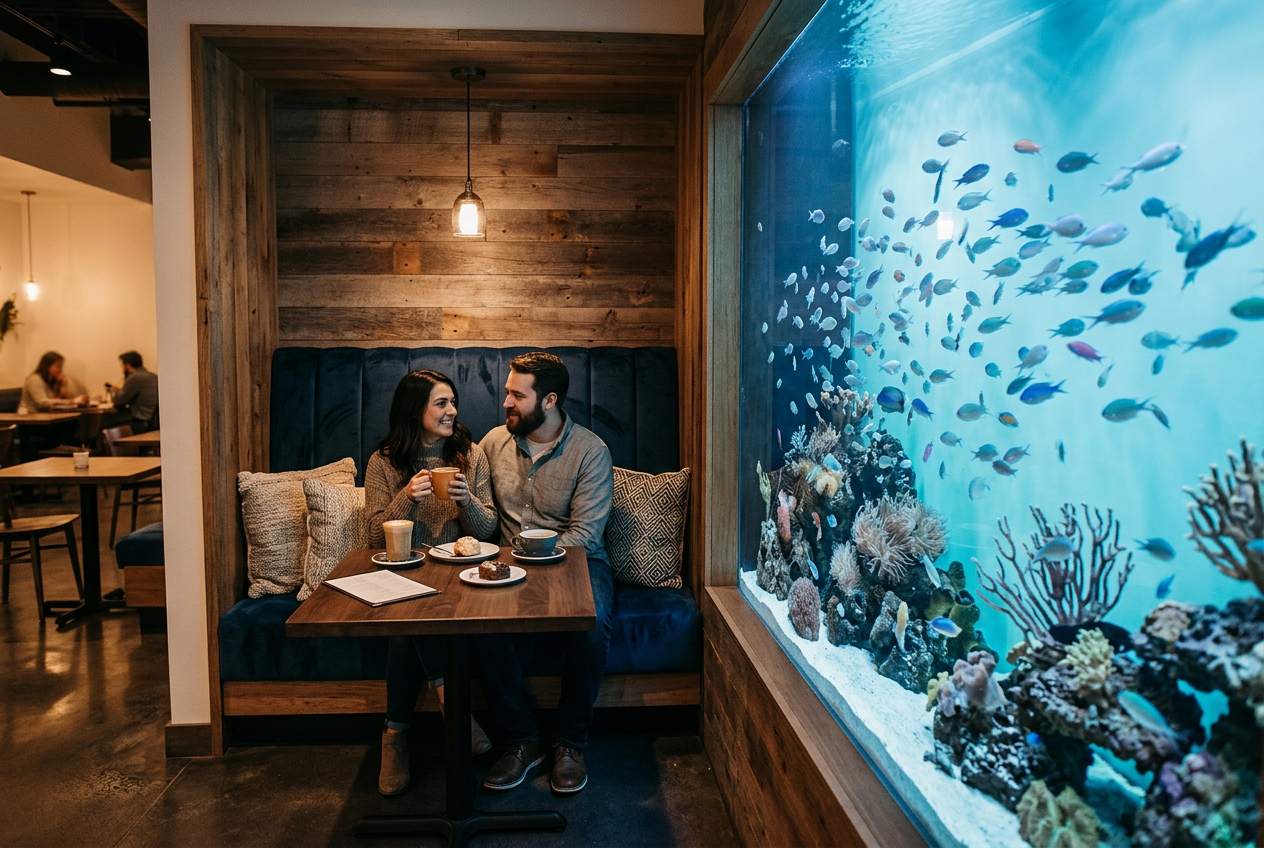 Aquarium View Seating